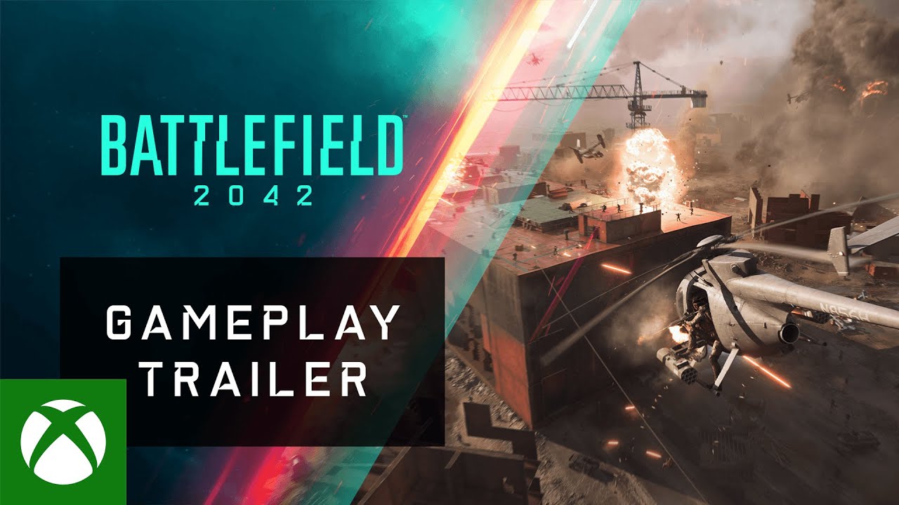 Официальный игровой трейлер Battlefield 2042
