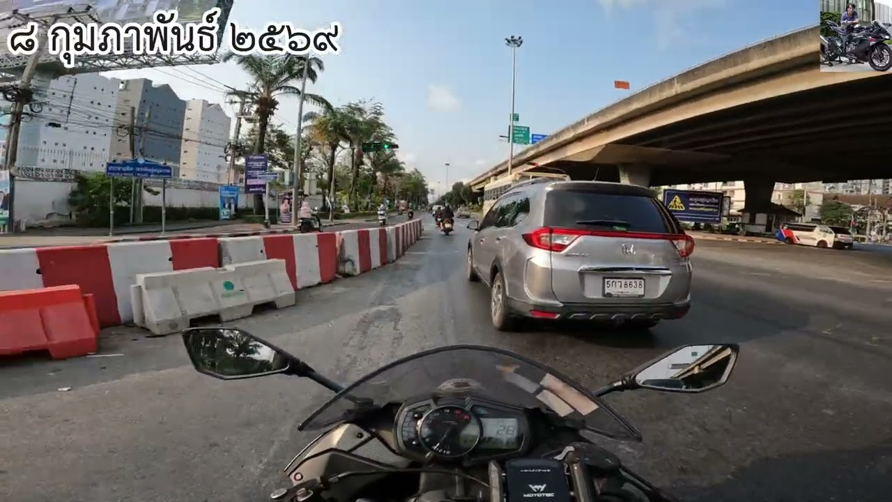 บันทึกการขับขี่รถ Ninja ZX-6R วันอาทิตย์ที่ ๘ กุมภาพันธ์ พุทธศักราช ๒๕๖๙ - NickPissanu