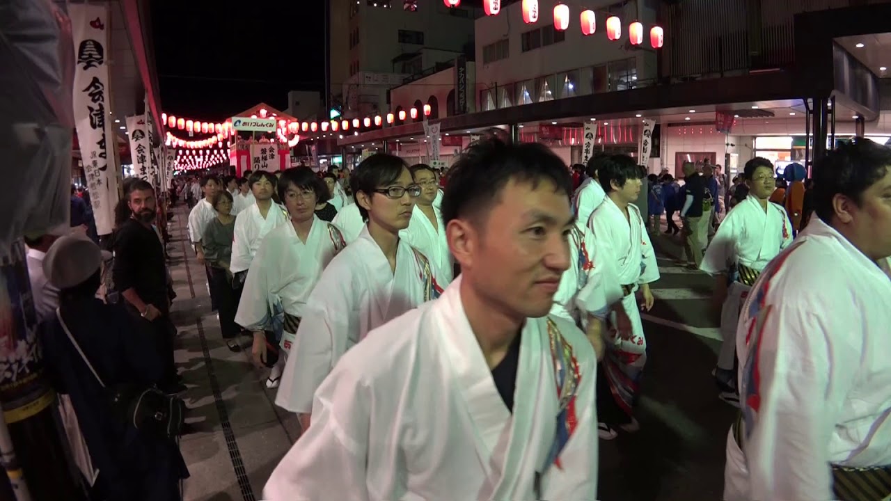 合体版！　会津磐梯山踊り　その２　会津まつり2018