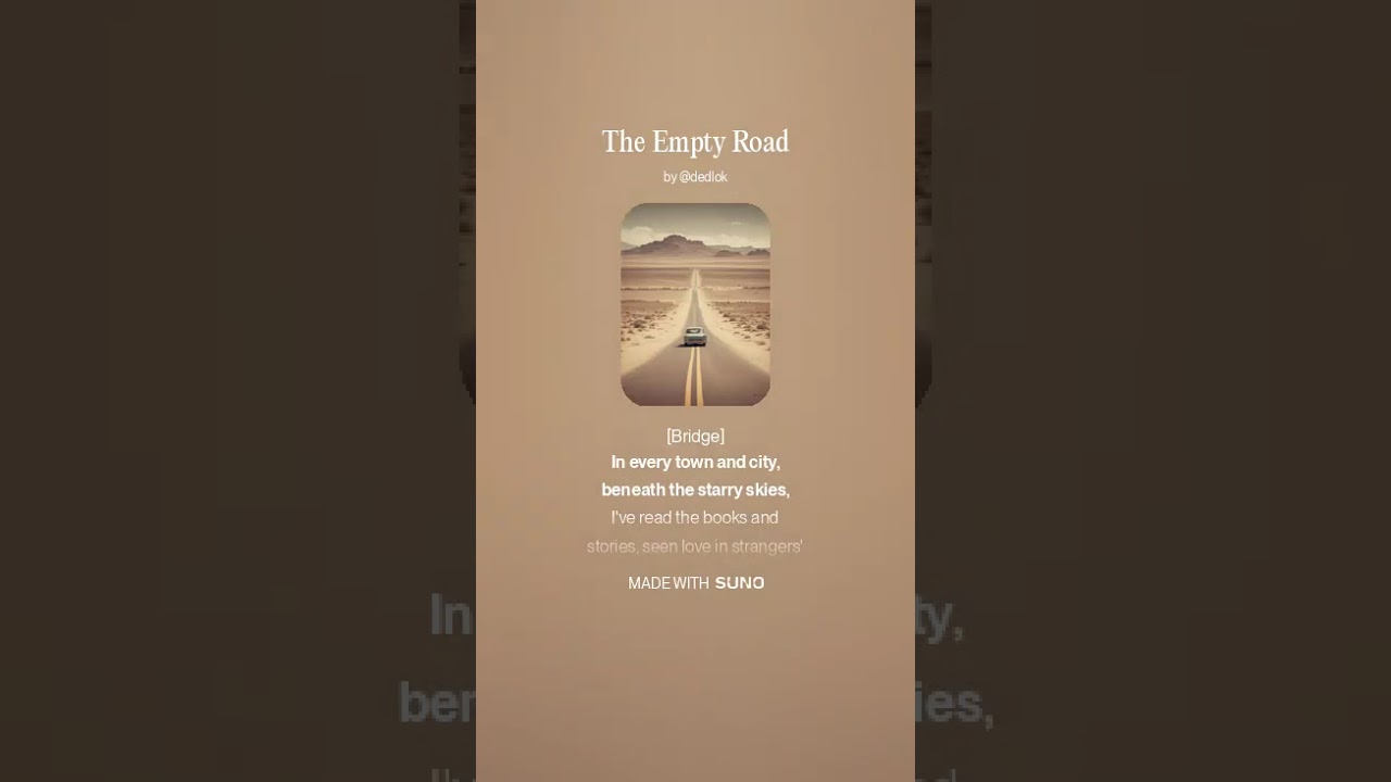 The Empty Road
