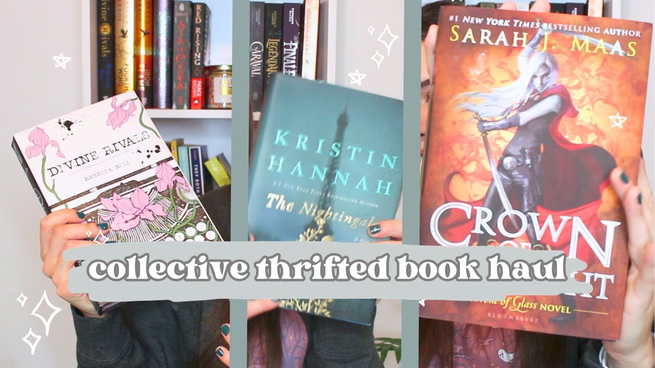 collective thrifted book haul | SO MANY good finds!! 😍