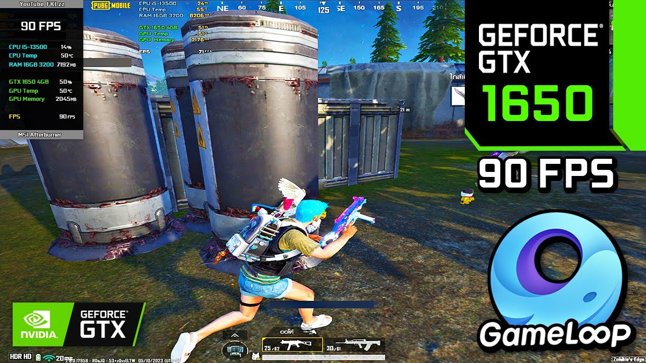 PUBG MOBILE 2.8 : GTX 1650 4GB ( 90 FPS HDR HD GRAPHICS )