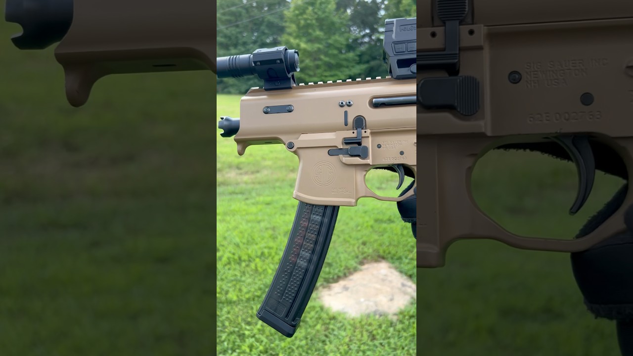 Sig MPX🐍Perfect 🛻🔫 #explore #ytshorts #edc
