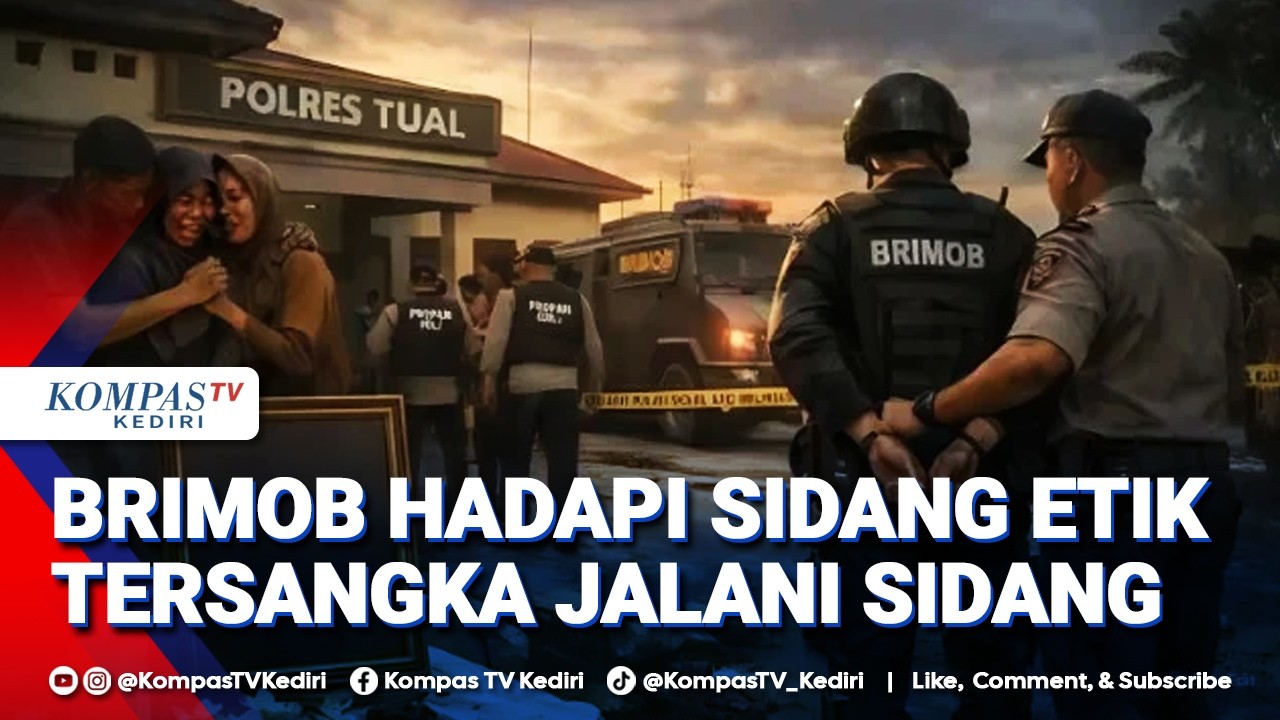 Brimob Tersangka Kasus Pelajar Tewas di Tual Hadapi Sidang Etik