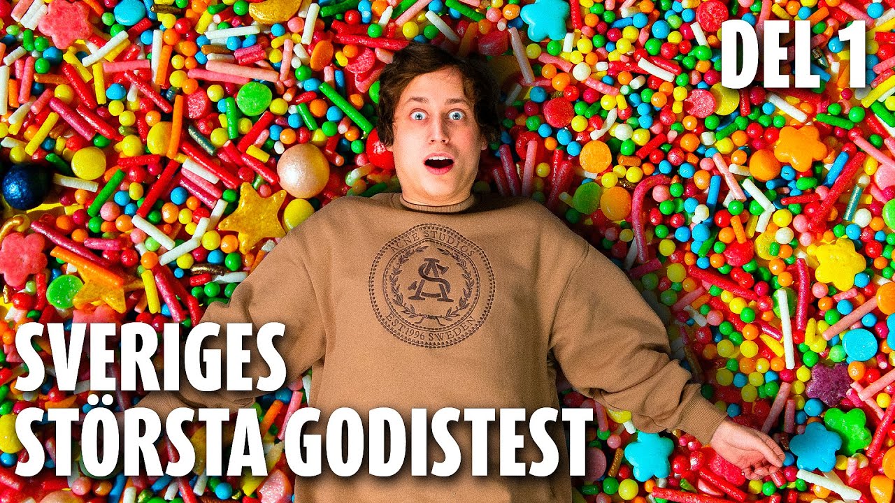 SVERIGES STÖRSTA GODISTEST 2021