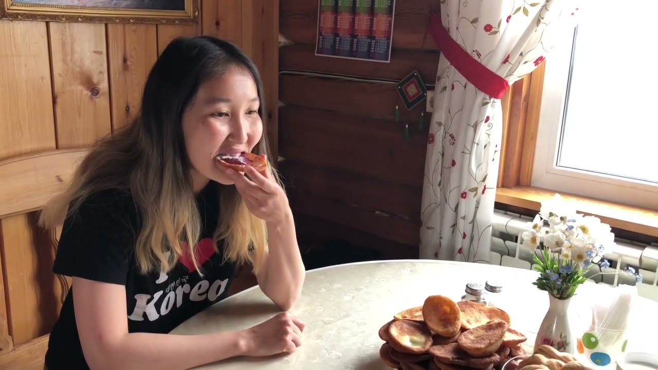 Clotted cream in Yakut way