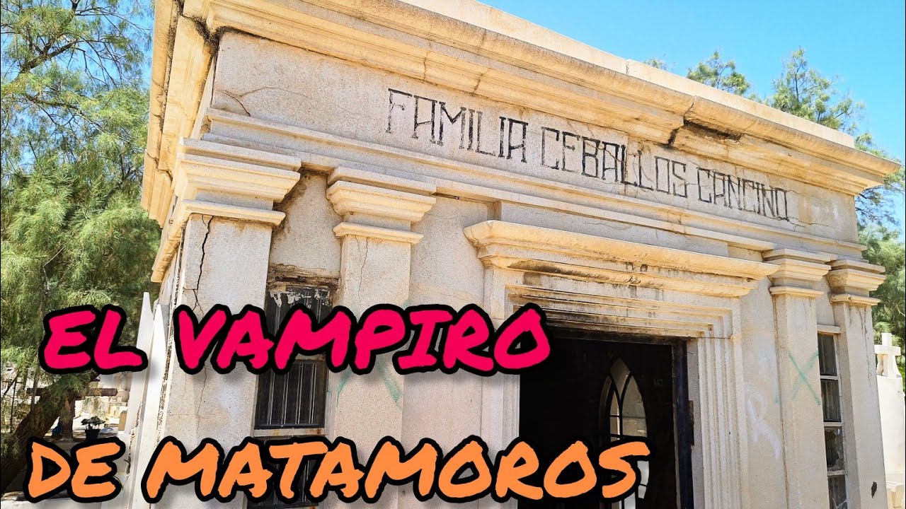 SE INYECTABA SANGRE DESPUES DE MUERTO EL VAMPIRO DE MATAMOROS COAH, MEXICO