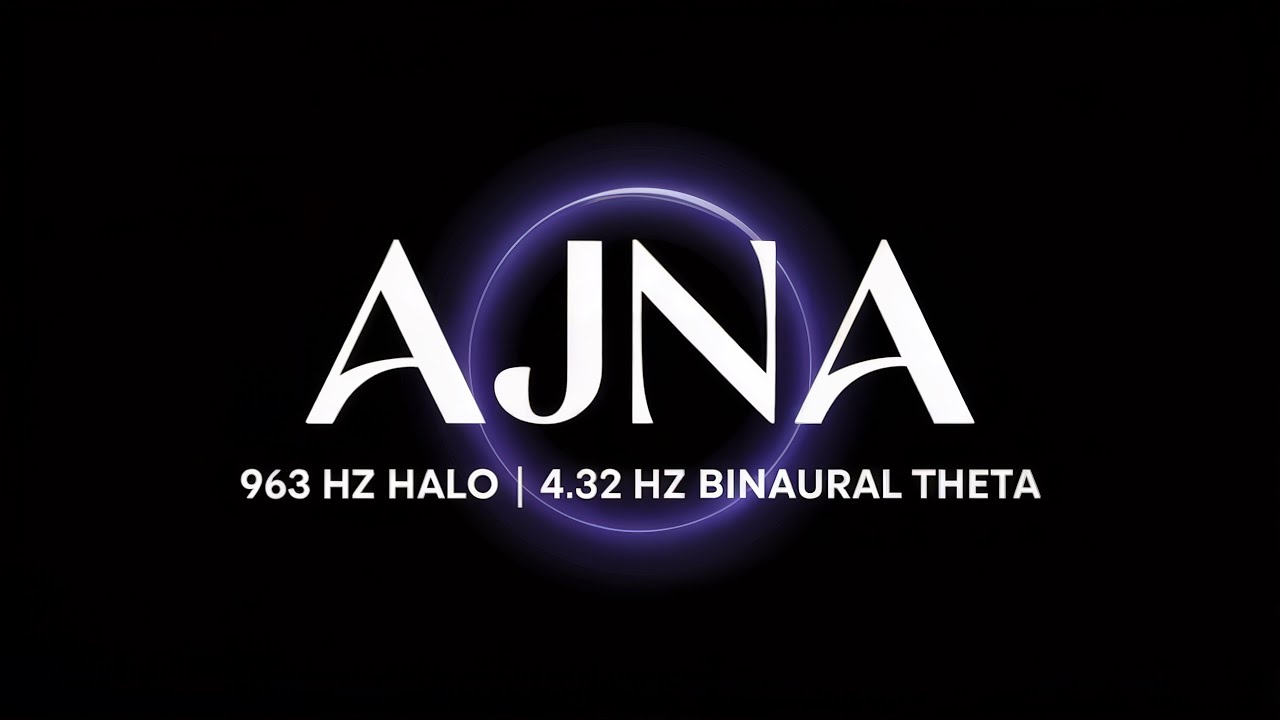 AJNA | 963 Hz HALO | 4.32 Hz BINAURAL THETA