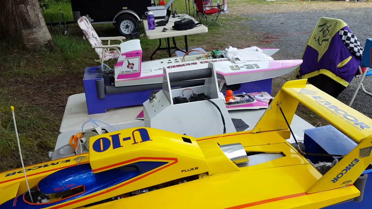 RC Hydroplane Racing Pit Tour