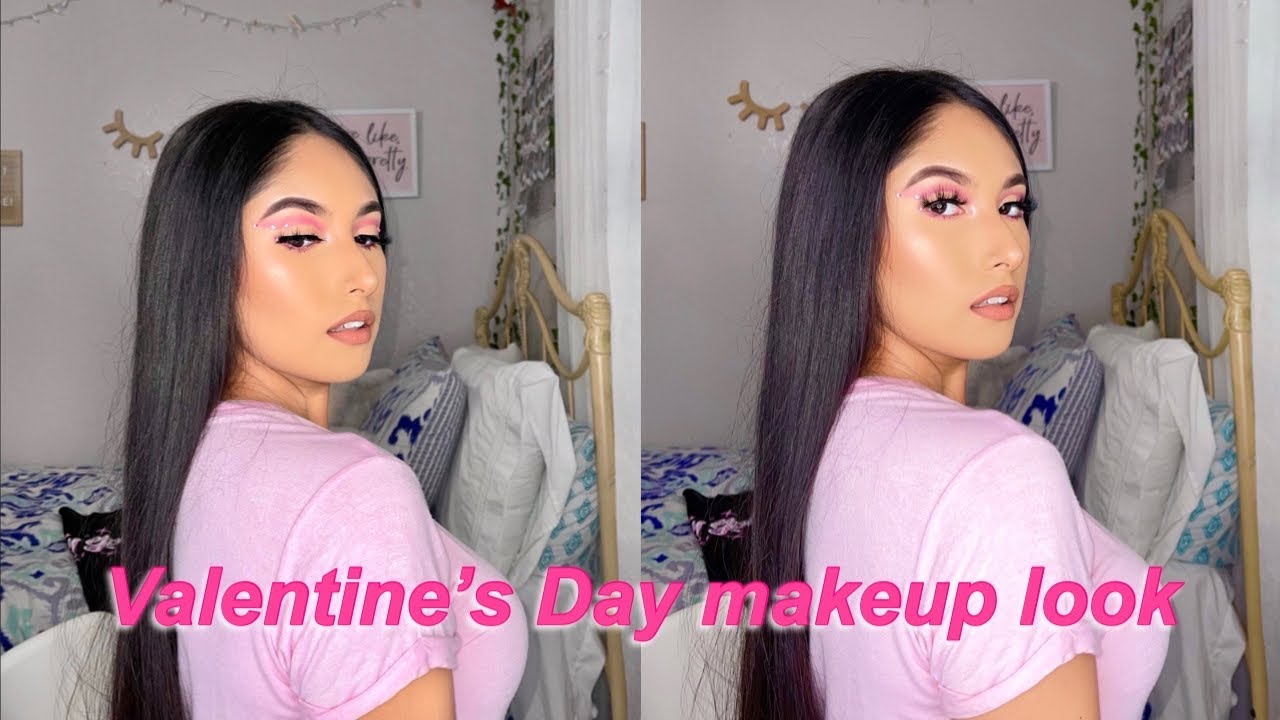 My go to easy valentines makeup look 2021 ! | beginner friendly | pink eye look