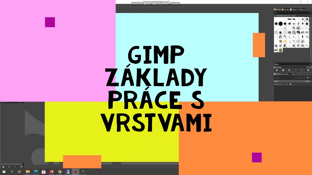 GIMP   Základy práce s vrstvami