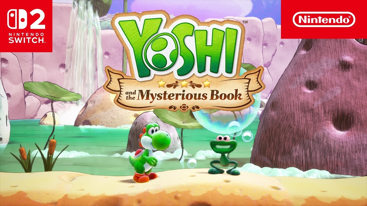 Yoshi and the Mysterious Book – Sortie le 21 mai (Nintendo Switch 2)