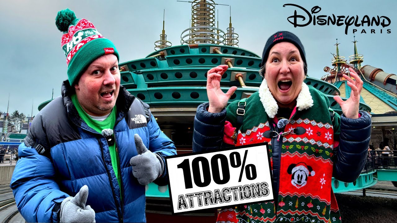 JOURNEE 100% ATTRACTIONS A DISNEYLAND PARIS