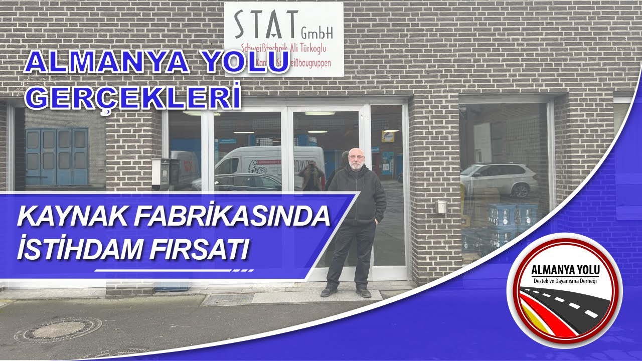ALMANYA YOLU GERÇEKLERİ| KAYNAK FABRİKASINDA İSTİHDAM FIRSATI & FABRİKA #VLOG #DENKLİK