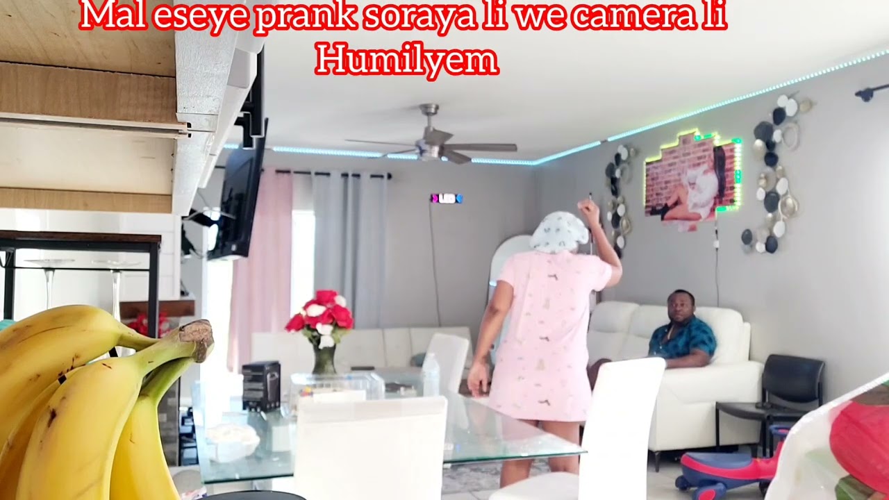Mal eseye prank soraya li wè camera li humilyem mwen sezi
