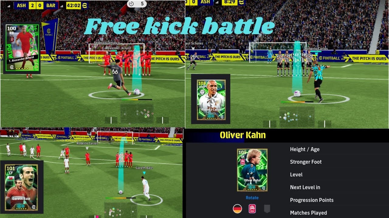 How to score free kicks in Efootball mobile 2026 #football #efootball #pes #gamingvideos #trending