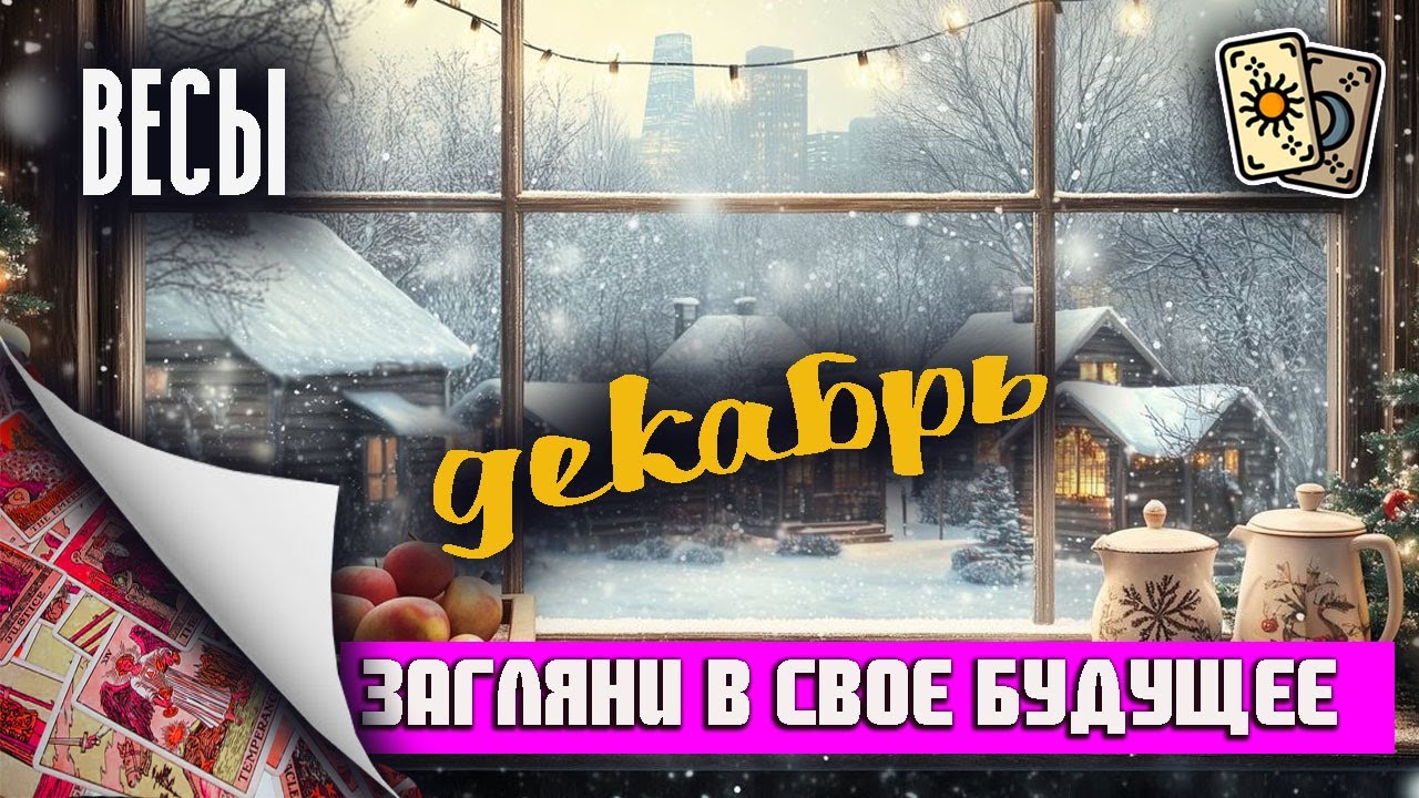 Загляни в свое будущее | Весы | Декабрь 2025