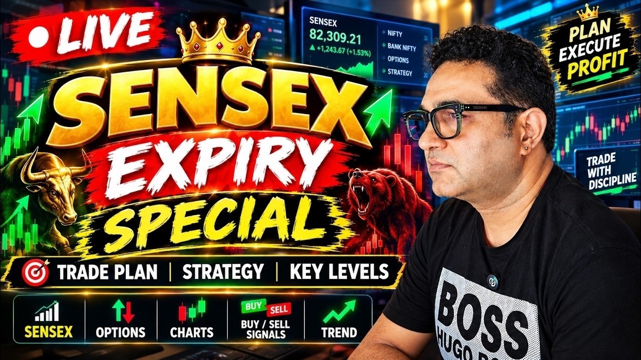 SENSEX EXPIRY SPECIAL | ZERO HERO TRADE | NIFTY LIVE TRADING |  #livetrading #NIFTYLIVE | 22 OCT