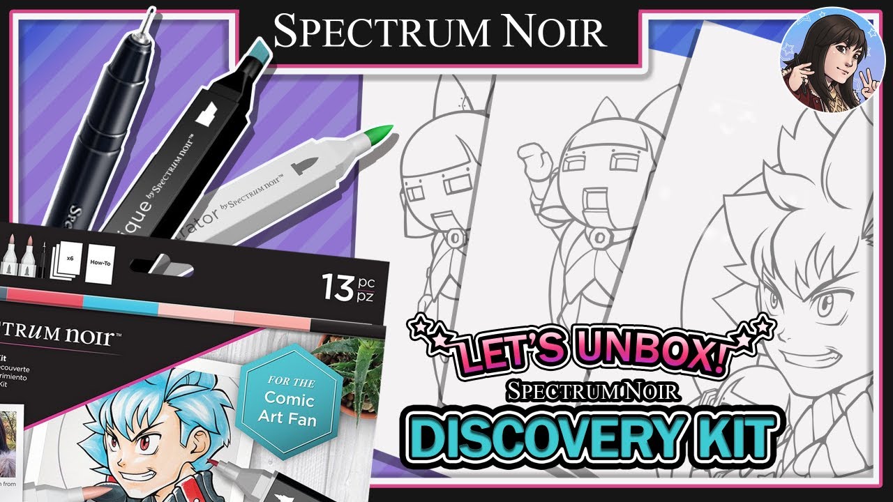Unboxing my Spectrum Noir Discovery Kit (Manga/ Comic- small)