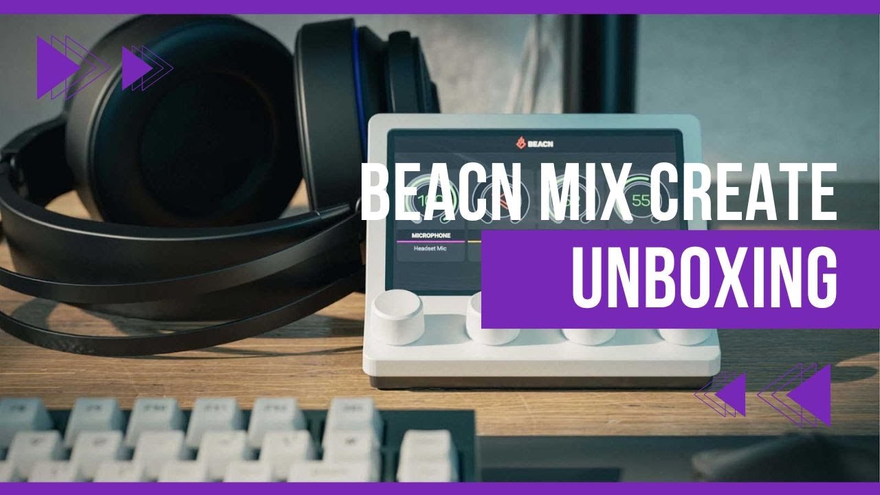 BEACN Mix Create UNBOXING & REVIEW #NewToTheStudio