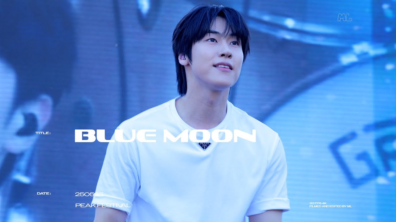 250525 엔플라잉 이승협 ‘Blue Moon 블루문’ 4K 직캠 @피크페스티벌 N.FLYING SEUNGHYUB