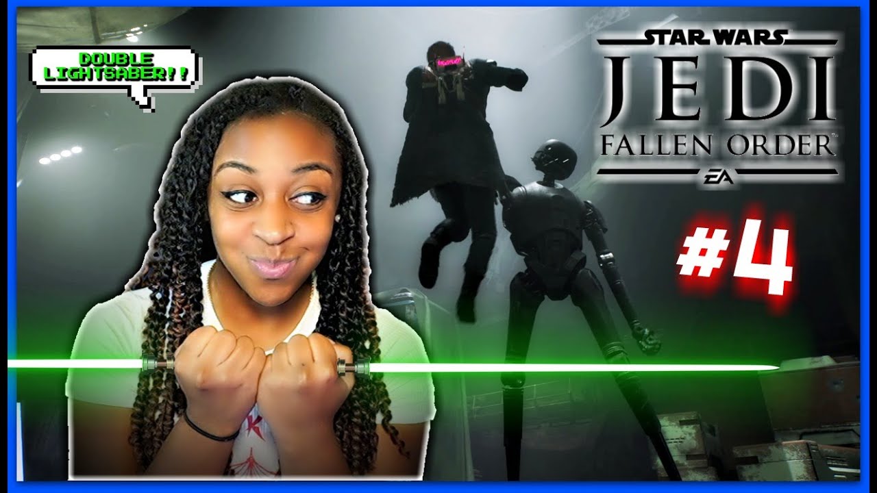 DOUBLE BLADED LIGHTSABER?! | Star Wars Jedi: Fallen Order Episode 4 Gameplay!!!