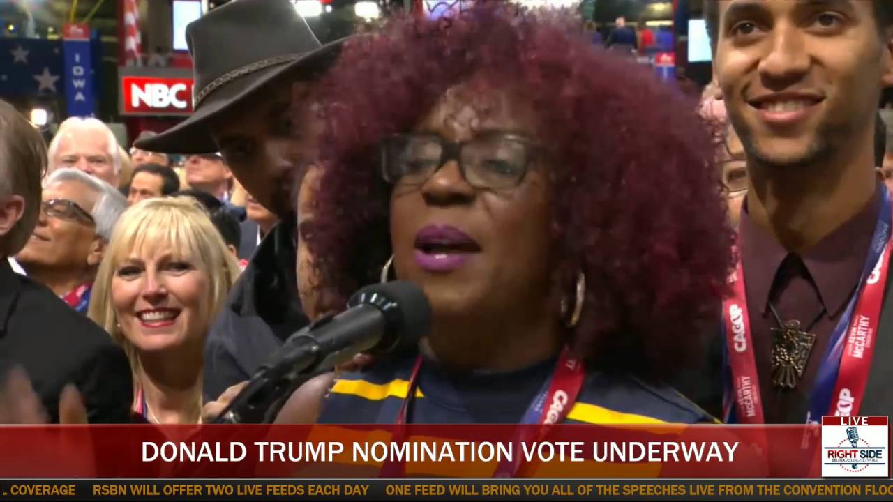 Trump Wins Nomination - Full Roll Call of the Delegates at RNC in Cleveland