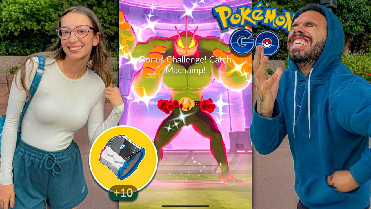 SURTEI!!! ELA *QUEBROU* O SISTEMA DE GIGAMAX SHINY DO POKEMON GO... 🤯 #pokemongo
