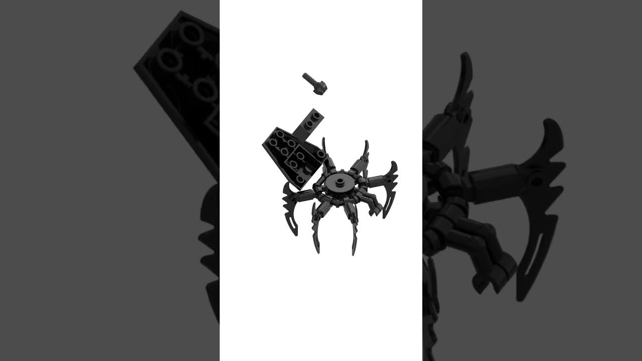 LEGO Spider Mech Building Animation