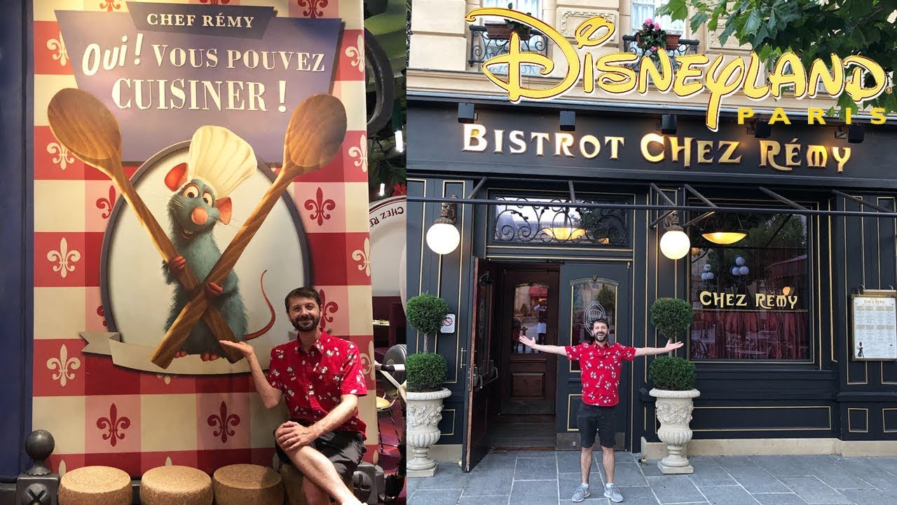 Ужин в Bistrot Chez Rémy (ресторан Рататуй) в парижском Диснейленде Walt Disney Studios Park