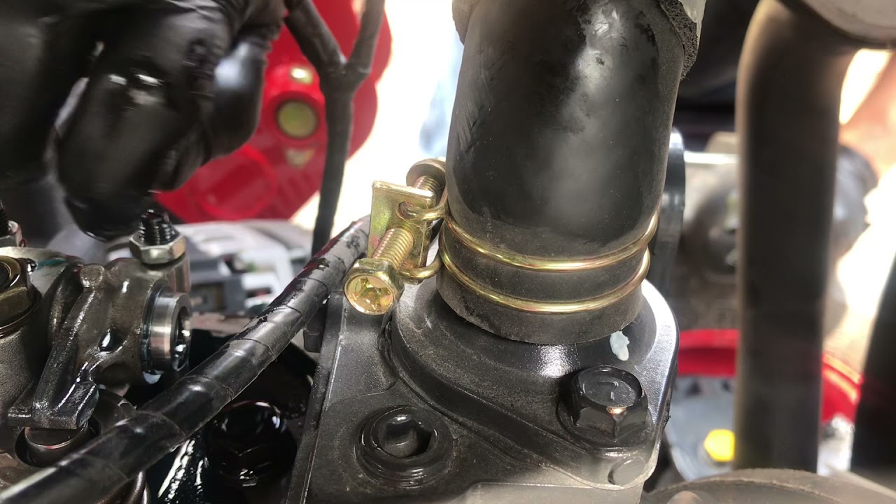 Branson 3520h engine knocking!!! Fix it!