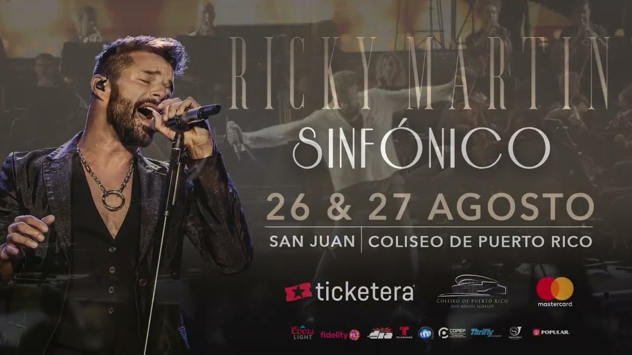 Ricky Martin Sinfonico - Live in San Juan, Puerto Rico 2023 (almost) Full Concert Video