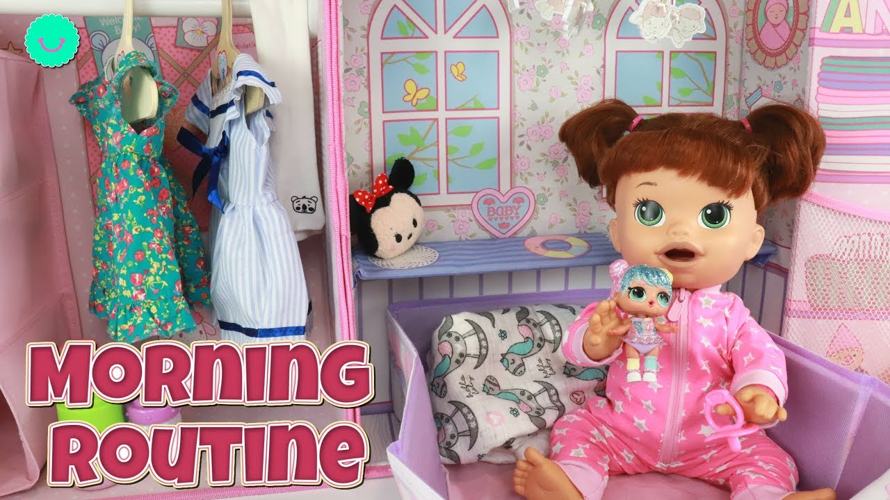 Muñeca Baby Alive Sara en su rutina de Noche ⭐