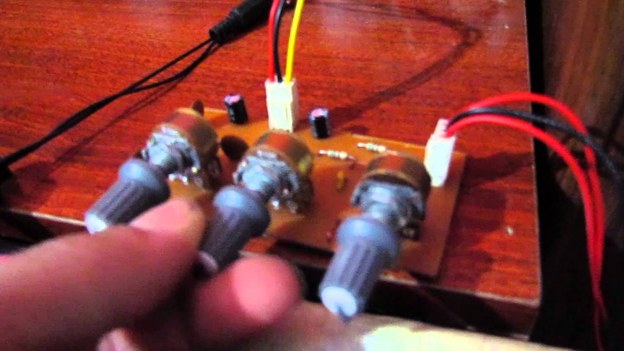 Proyecto 1: Control de tonos pasivo (Bajos, agudos, y volumen)