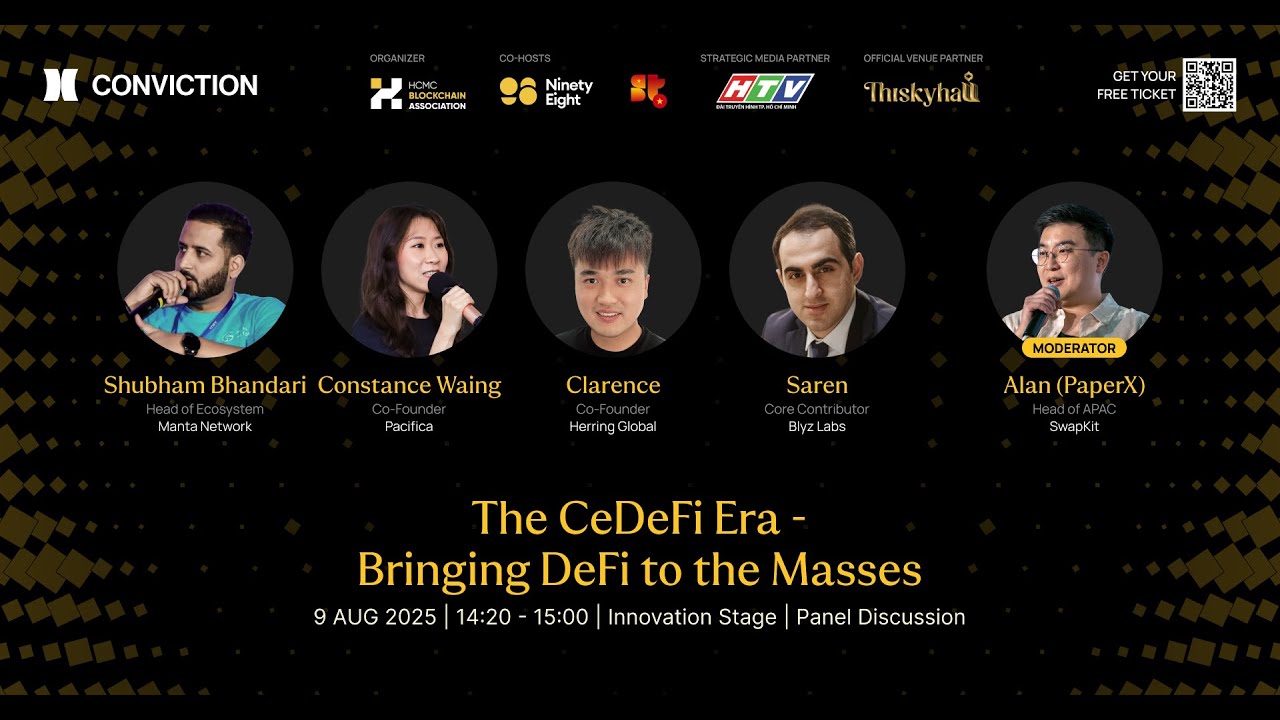 The CeDeFi Era: Bringing DeFi to the Masses | Panel | CONVICTION 2025