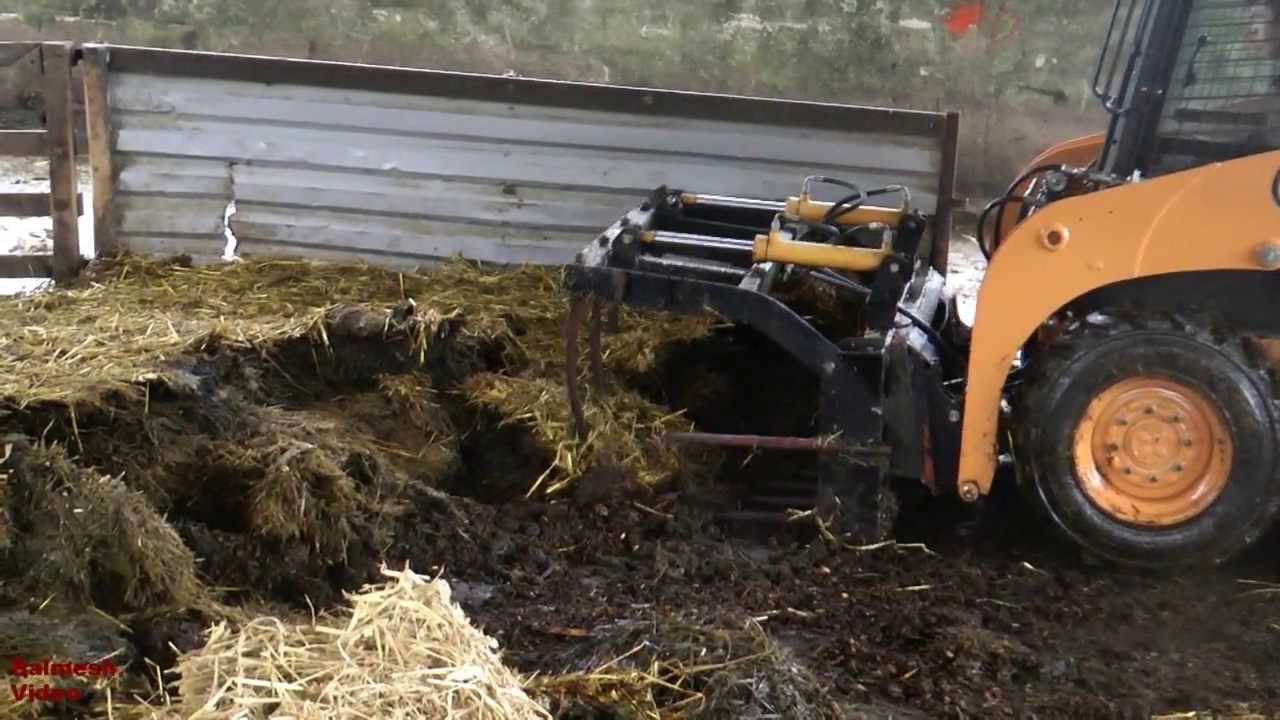 Muck Loading with Case Skid-steer.