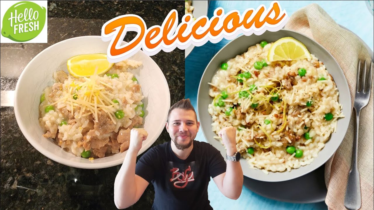 How To Make Pork Sausage Risotto - Hello Fresh Review