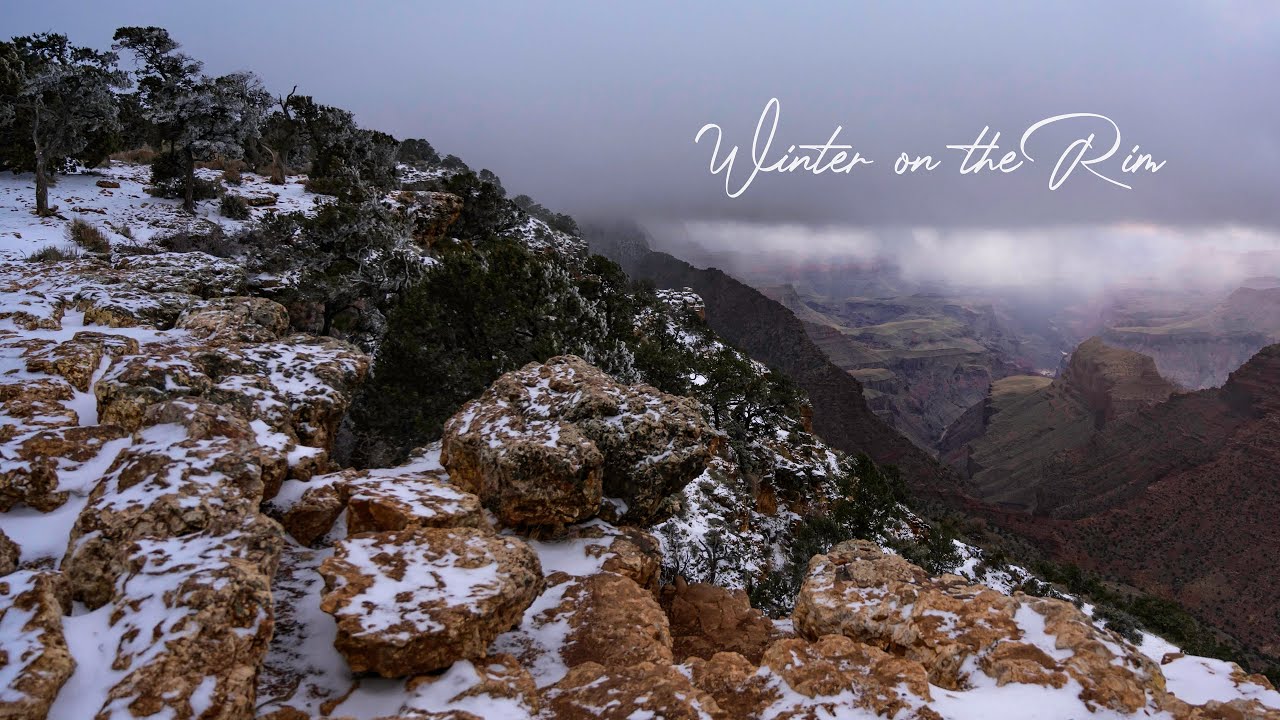 Winter on the Rim - Grand Canyon National Park