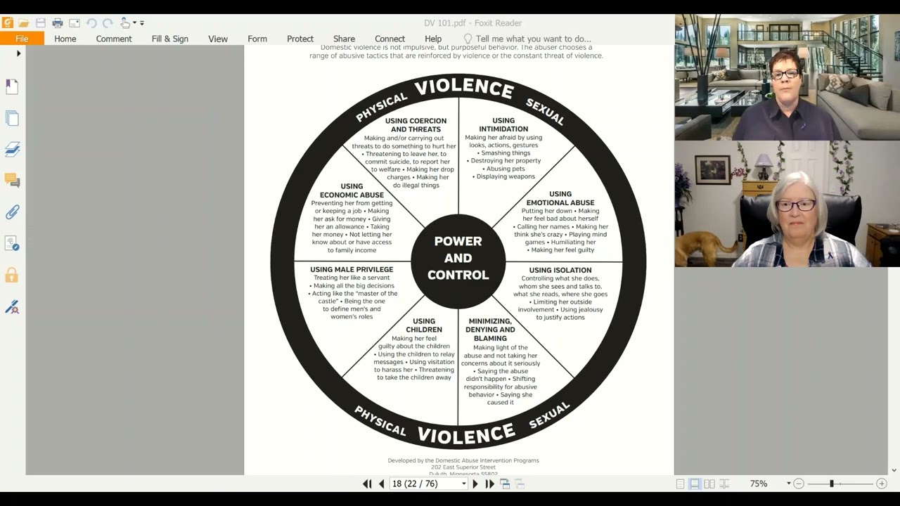 Free to Soar, Tactics & Common Behaviors of Abusers - The Power & Control Wheel