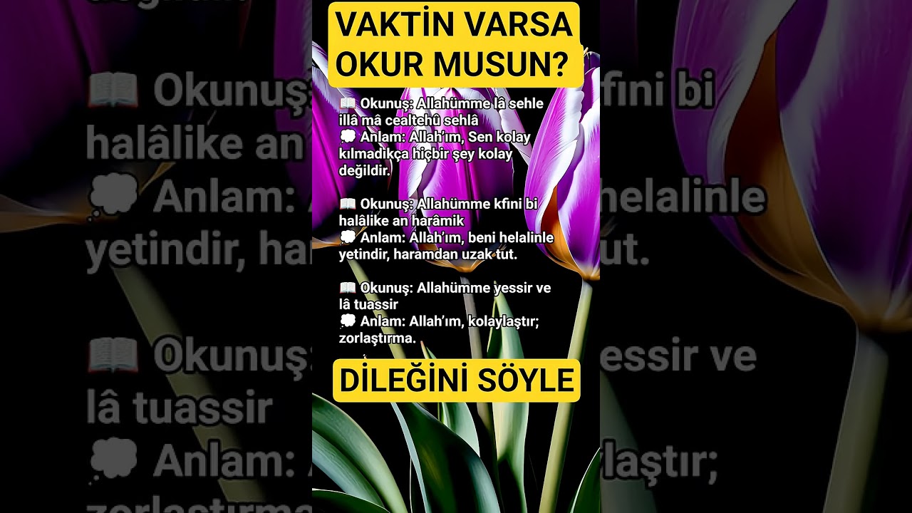 Dileğini söyle 