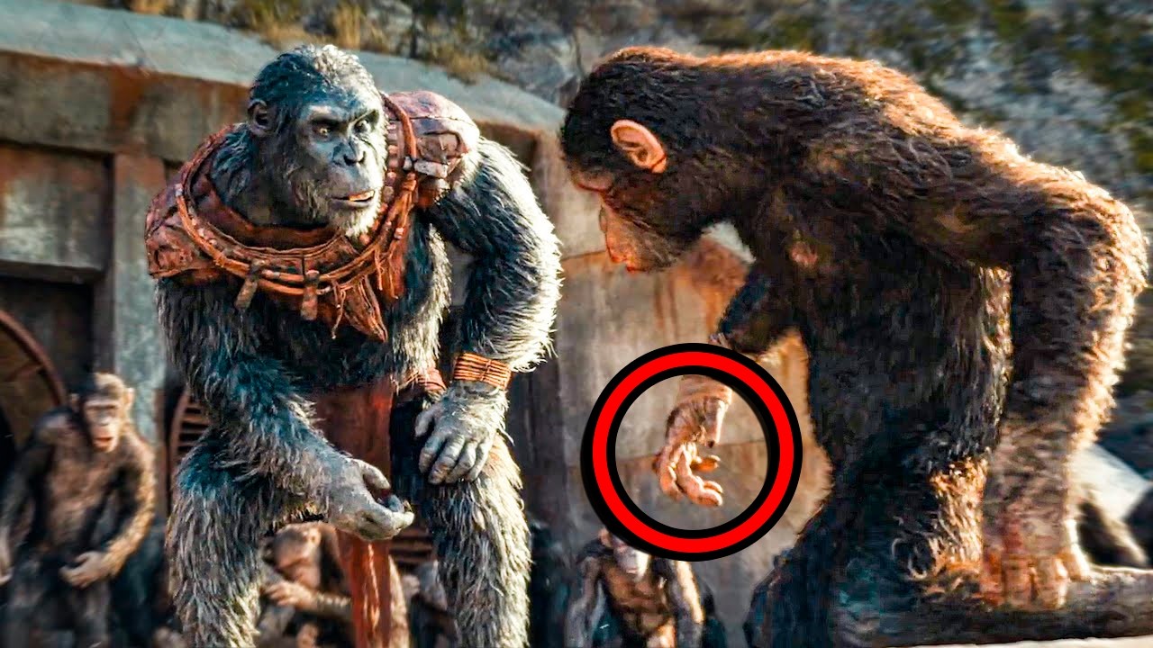 TODOS os DETALHES de PLANETA DOS MACACOS O REINADO ...Todos mesmo!