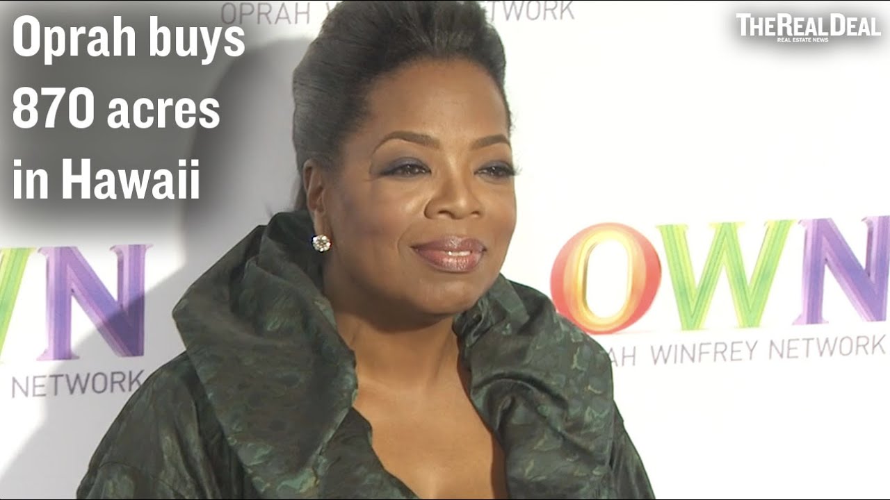 Oprah Buys 870 Acres in Hawaii | TRD News