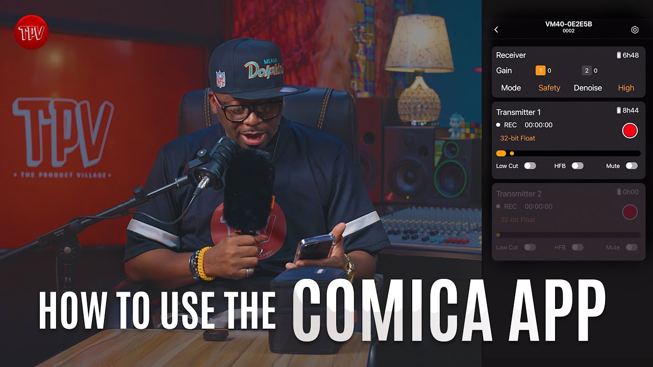 How To Use The Comica App