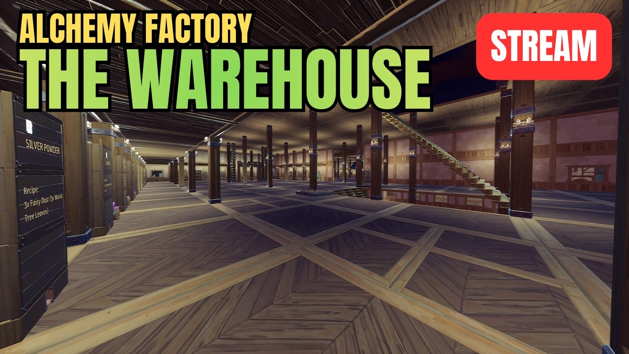 Blueprint Warehouse and Next Challenge Prep | Alchemy Factory | 2/26/2026