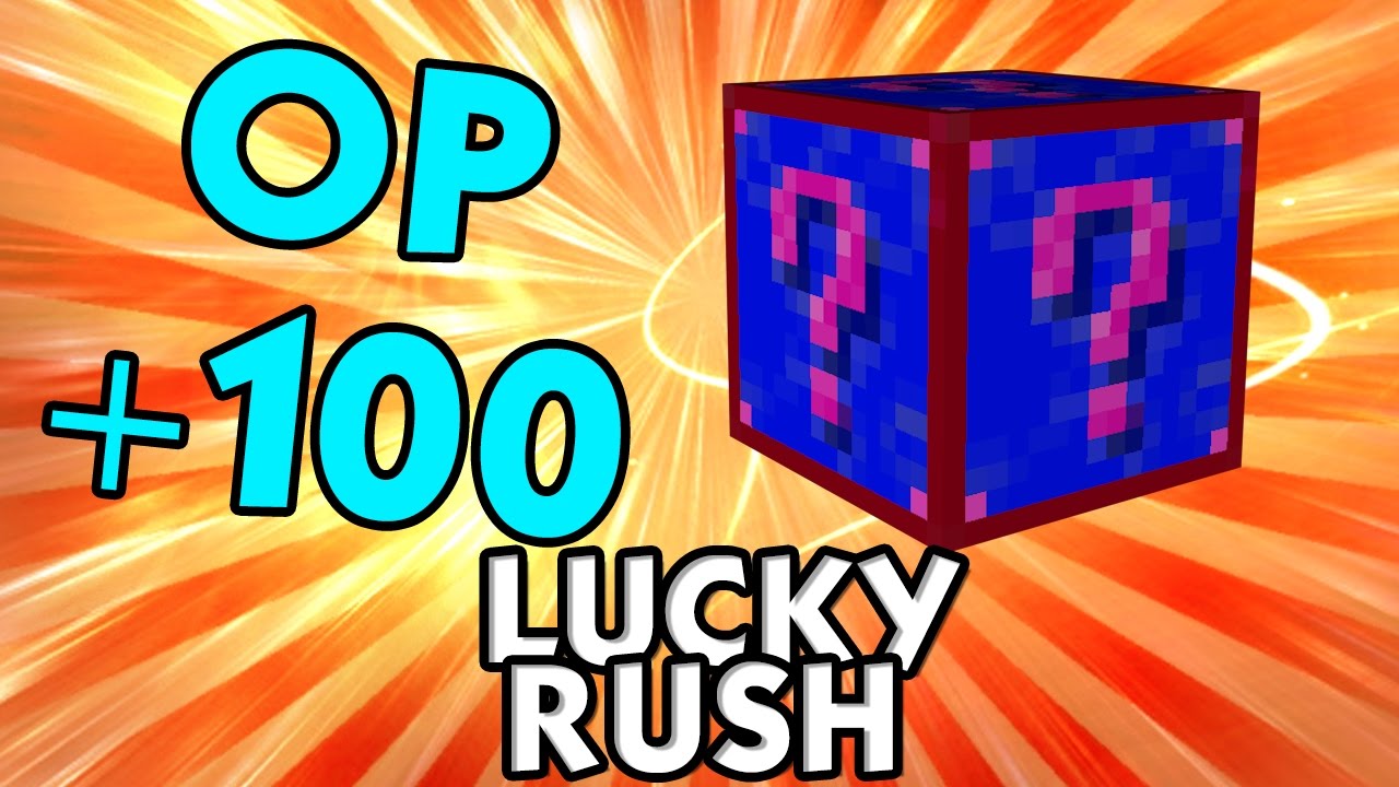 +100 SHADE OP BATTLE | Minecraft LUCKY RUSH | baastiZockt