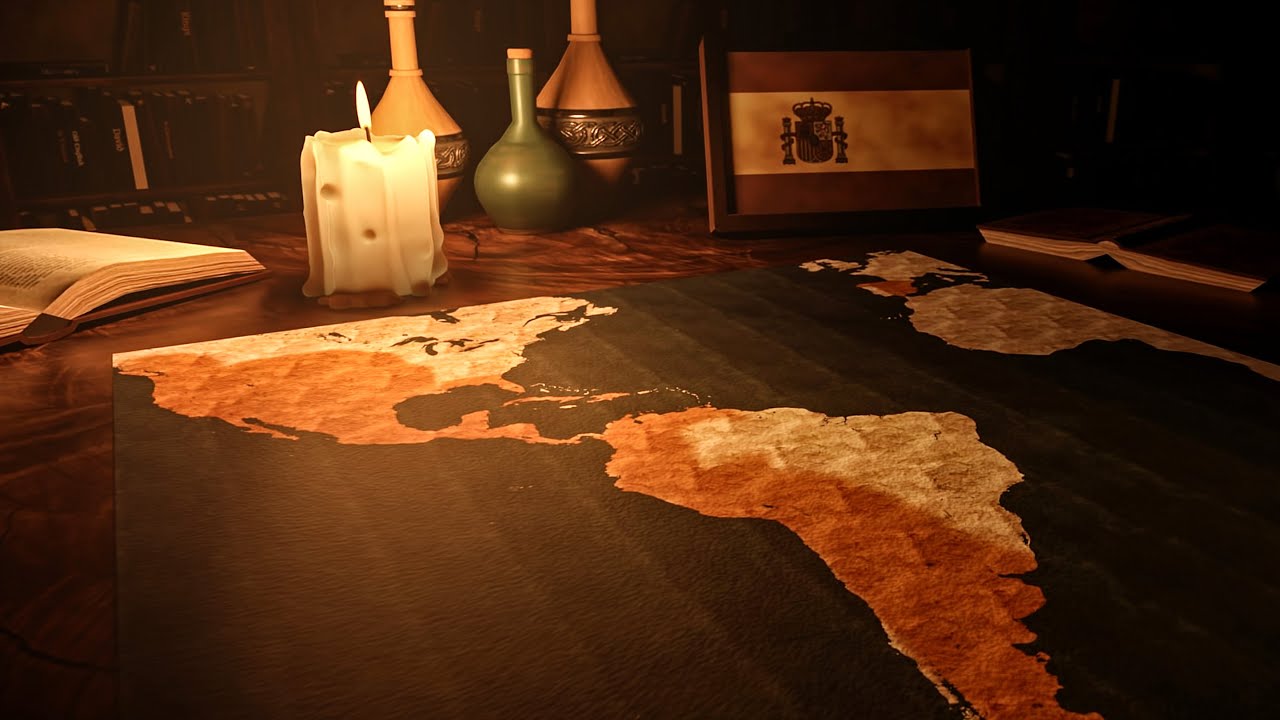 La caída del imperio español - Animación 3D