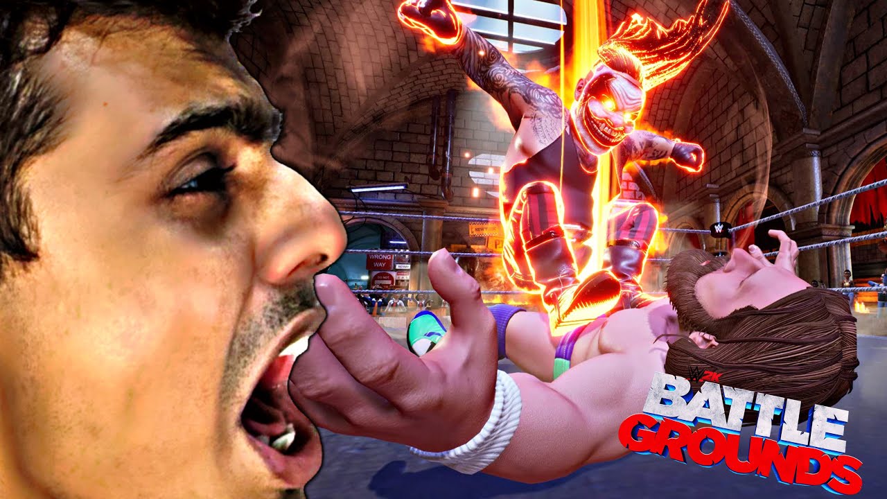PLAYING WWE 2K BATTLEGROUNDS FOR FIRST TIME