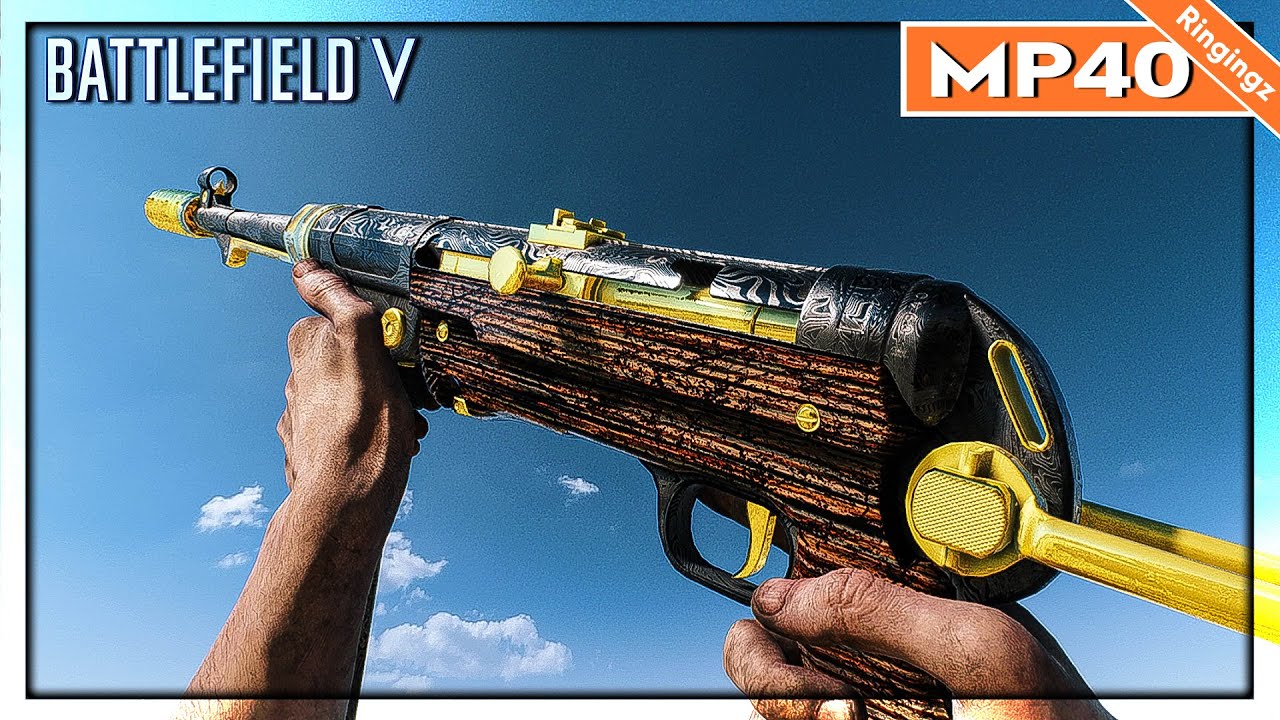 ปืนผู้บัญชาการเยอรมัน - Battlefield V ไทย,รีวิว Mp40
