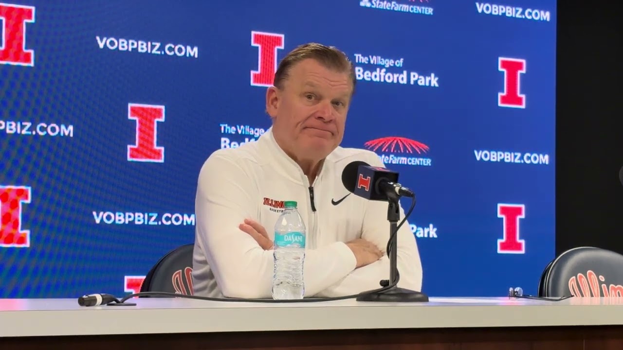 No. 5 Illinois 84, Northwestern 44 - Illini Head Coach Brad Underwood Post-Game Media Conference