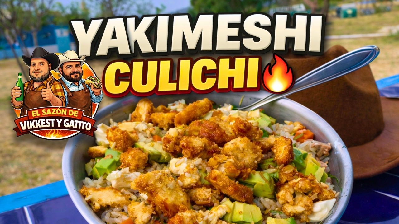 Arroz frito estilo Culichi (Yakimeshi) 😋 | Fácil y brutal